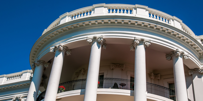 The White House of the United States of America Building