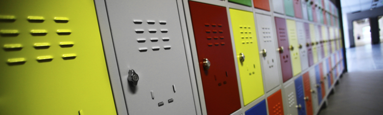 Colored Lockers