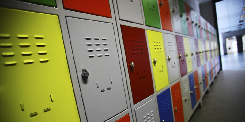 Colored Lockers