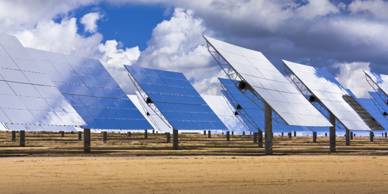 Solar Power Generation Field