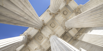 US Supreme Court Columns from Underneath offering an unusual perspective.